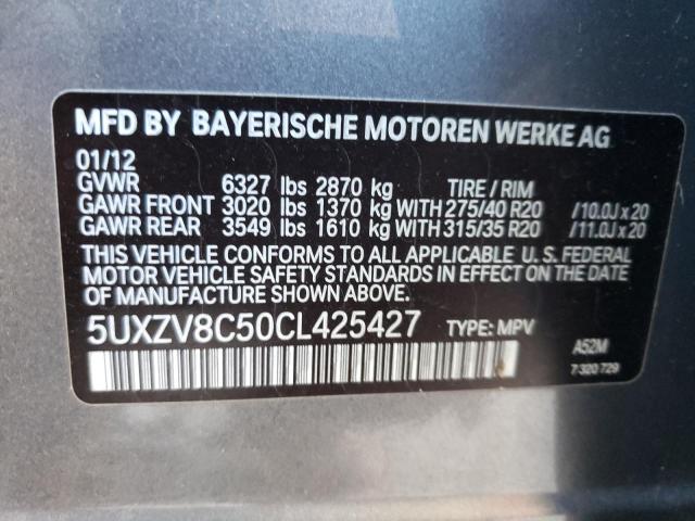 Photo 13 VIN: 5UXZV8C50CL425427 - BMW X5 XDRIVE5 