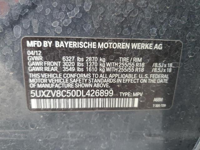 Photo 12 VIN: 5UXZV8C50DL426899 - BMW X5 XDRIVE5 