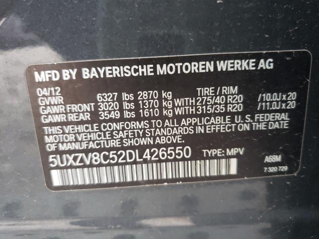 Photo 9 VIN: 5UXZV8C52DL426550 - BMW X5 XDRIVE5 