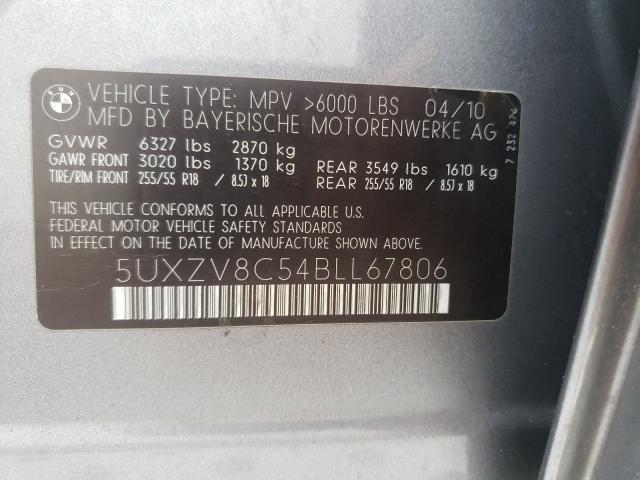 Photo 9 VIN: 5UXZV8C54BLL67806 - BMW X5 XDRIVE5 