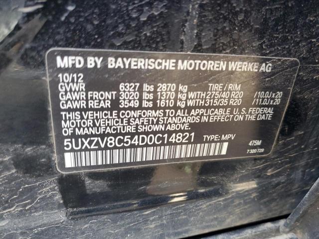 Photo 12 VIN: 5UXZV8C54D0C14821 - BMW X5 XDRIVE5 