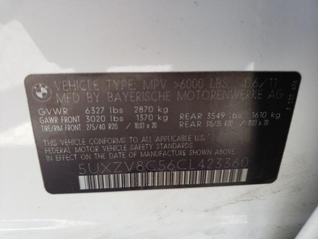 Photo 9 VIN: 5UXZV8C56CL423360 - BMW X5 XDRIVE5 