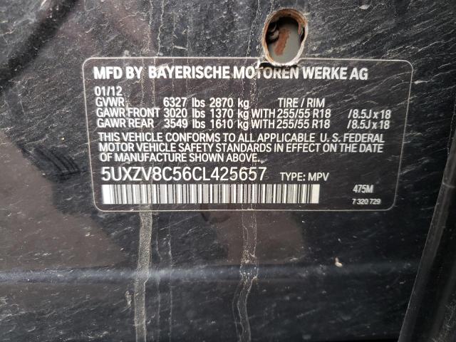 Photo 9 VIN: 5UXZV8C56CL425657 - BMW X5 XDRIVE5 