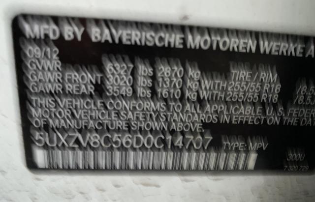 Photo 9 VIN: 5UXZV8C56D0C14707 - BMW X5 XDRIVE5 