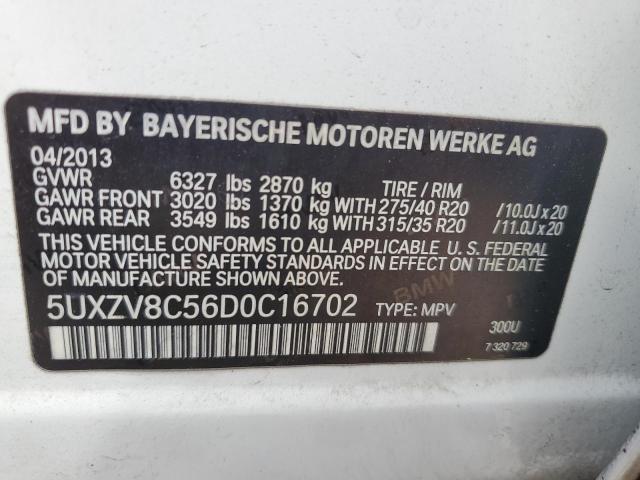 Photo 12 VIN: 5UXZV8C56D0C16702 - BMW X5 XDRIVE5 