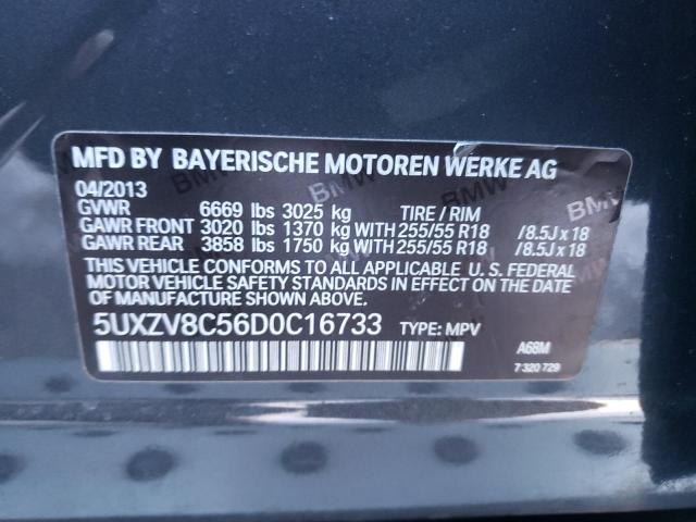 Photo 9 VIN: 5UXZV8C56D0C16733 - BMW X5 XDRIVE5 