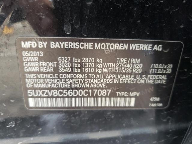 Photo 12 VIN: 5UXZV8C56D0C17087 - BMW X5 XDRIVE5 