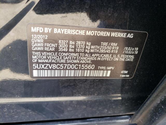 Photo 13 VIN: 5UXZV8C57D0C15560 - BMW X5 