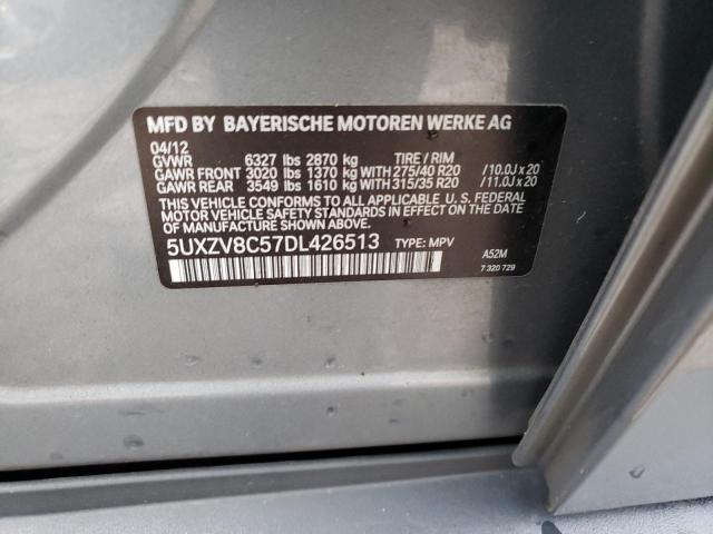 Photo 12 VIN: 5UXZV8C57DL426513 - BMW X5 XDRIVE5 