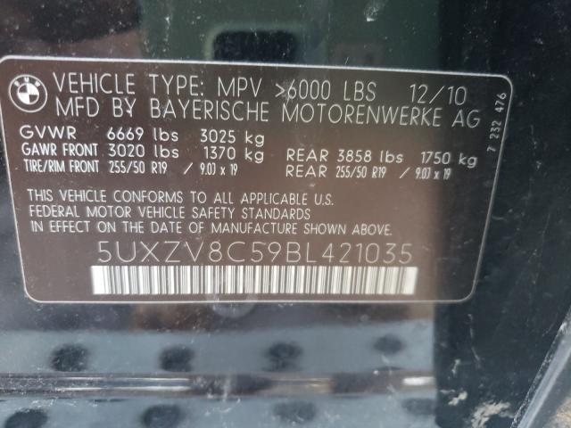 Photo 9 VIN: 5UXZV8C59BL421035 - BMW X5 XDRIVE5 