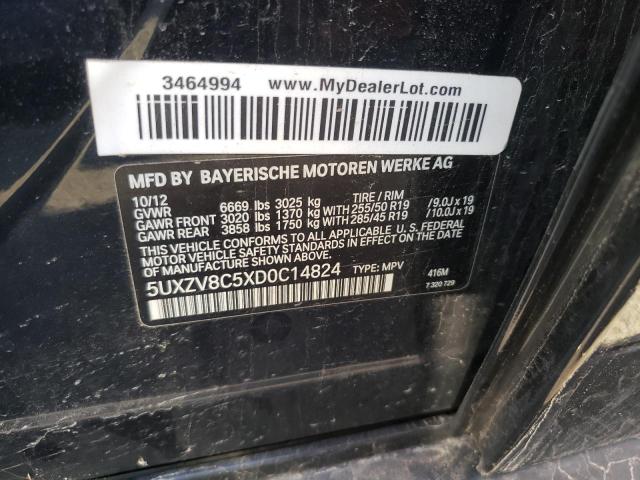 Photo 11 VIN: 5UXZV8C5XD0C14824 - BMW X5 XDRIVE5 