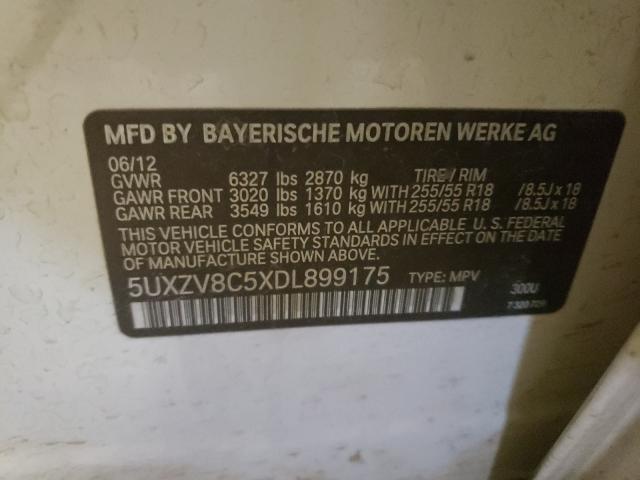 Photo 9 VIN: 5UXZV8C5XDL899175 - BMW X5 XDRIVE5 