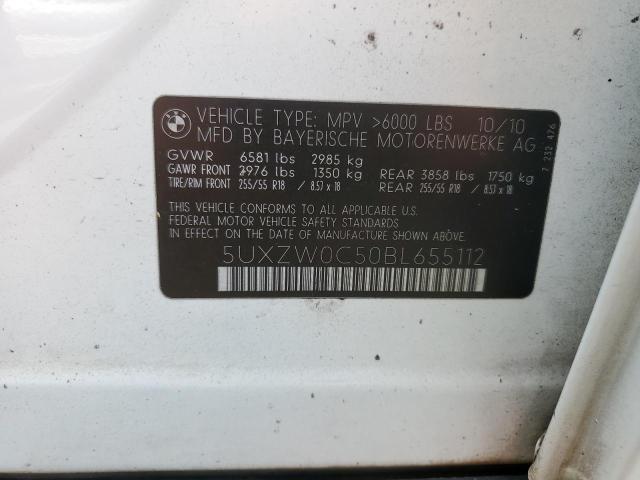 Photo 9 VIN: 5UXZW0C50BL655112 - BMW X5 XDRIVE3 