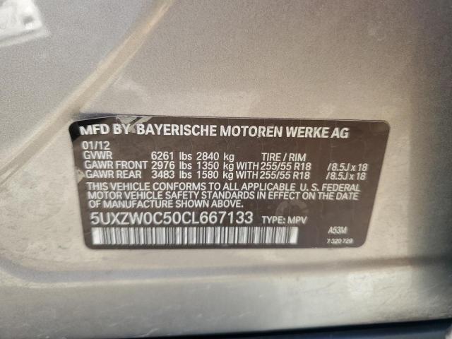 Photo 12 VIN: 5UXZW0C50CL667133 - BMW X5 XDRIVE3 