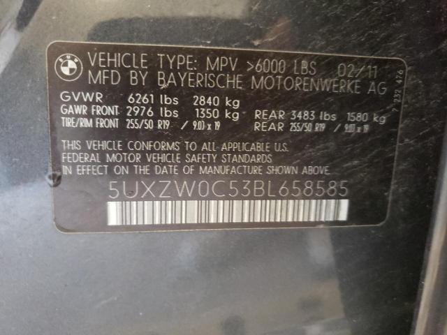 Photo 9 VIN: 5UXZW0C53BL658585 - BMW X5 XDRIVE3 