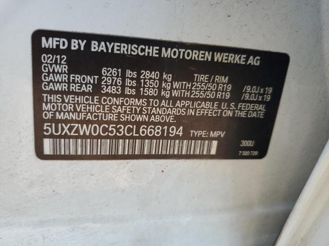 Photo 13 VIN: 5UXZW0C53CL668194 - BMW X5 XDRIVE3 