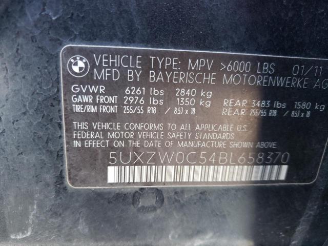 Photo 9 VIN: 5UXZW0C54BL658370 - BMW X5 XDRIVE3 