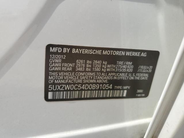 Photo 12 VIN: 5UXZW0C54D0B91054 - BMW X5 XDRIVE3 