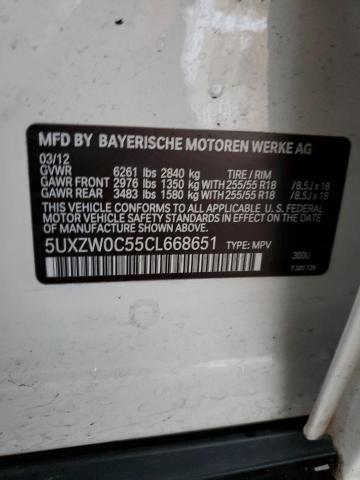 Photo 12 VIN: 5UXZW0C55CL668651 - BMW X5 XDRIVE3 