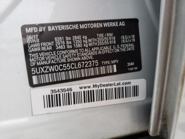 Photo 9 VIN: 5UXZW0C55CL672375 - BMW X5 