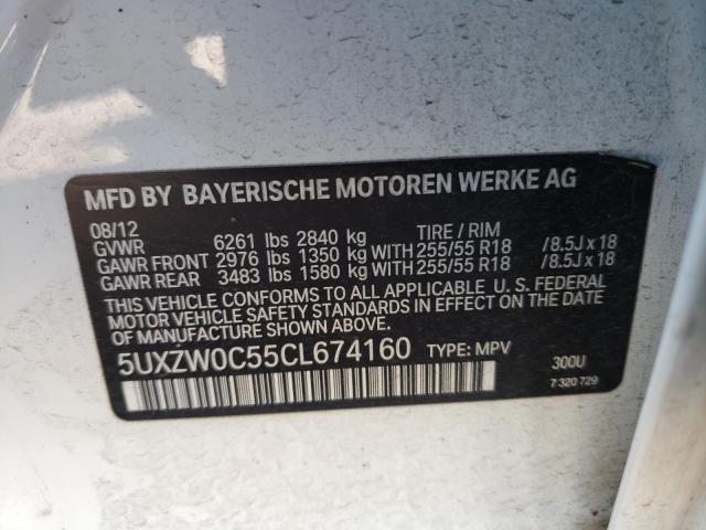 Photo 12 VIN: 5UXZW0C55CL674160 - BMW X5 XDRIVE3 