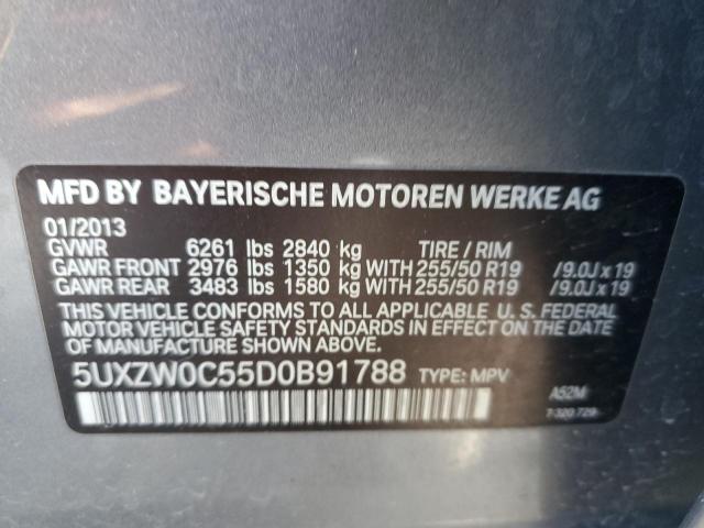 Photo 11 VIN: 5UXZW0C55D0B91788 - BMW X5 