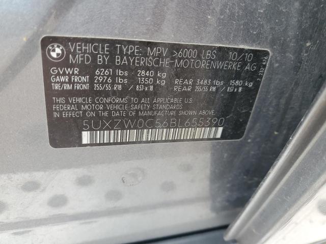 Photo 11 VIN: 5UXZW0C56BL655390 - BMW X5 XDRIVE3 