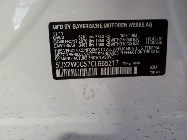 Photo 12 VIN: 5UXZW0C57CL665217 - BMW X5 XDRIVE3 