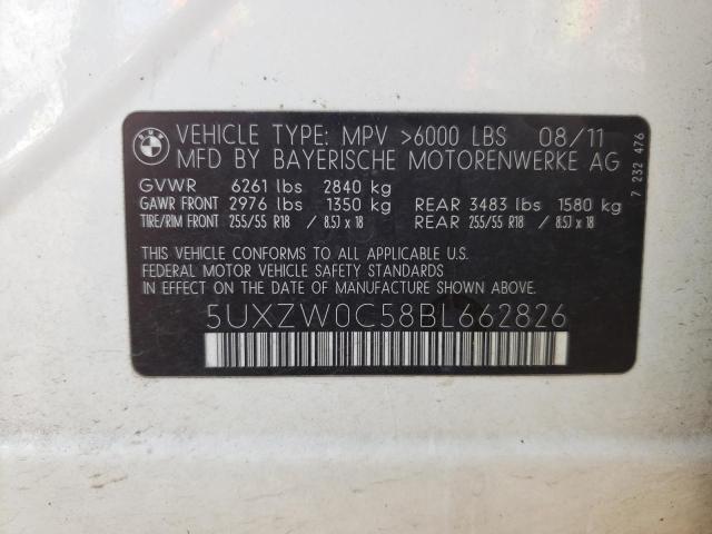 Photo 9 VIN: 5UXZW0C58BL662826 - BMW X5 XDRIVE3 