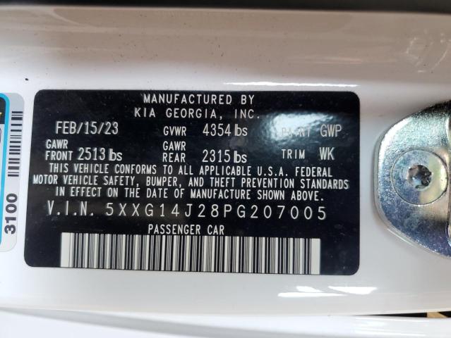 Photo 11 VIN: 5XXG14J28PG207005 - KIA K5 LXS 