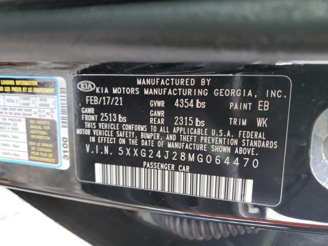 Photo 9 VIN: 5XXG24J28MG064470 - KIA K5 LX 