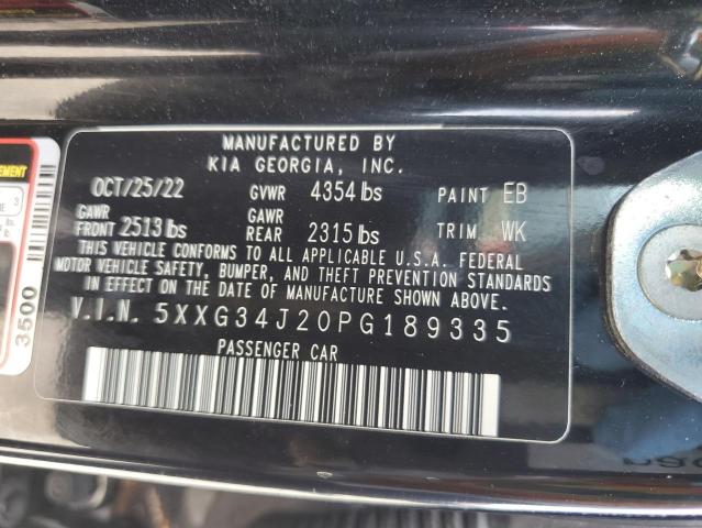 Photo 11 VIN: 5XXG34J20PG189335 - KIA K5 EX 