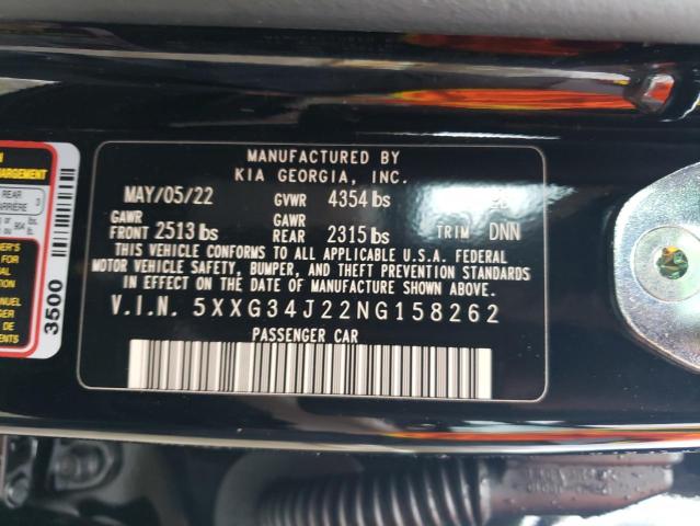 Photo 12 VIN: 5XXG34J22NG158262 - KIA K5 EX 