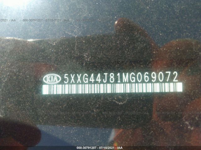 Photo 8 VIN: 5XXG44J81MG069072 - KIA K5 