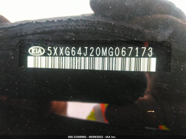 Photo 8 VIN: 5XXG64J20MG067173 - KIA K5 