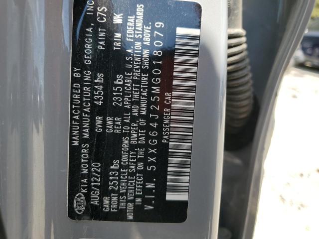 Photo 11 VIN: 5XXG64J25MG018079 - KIA K5 GT LINE 