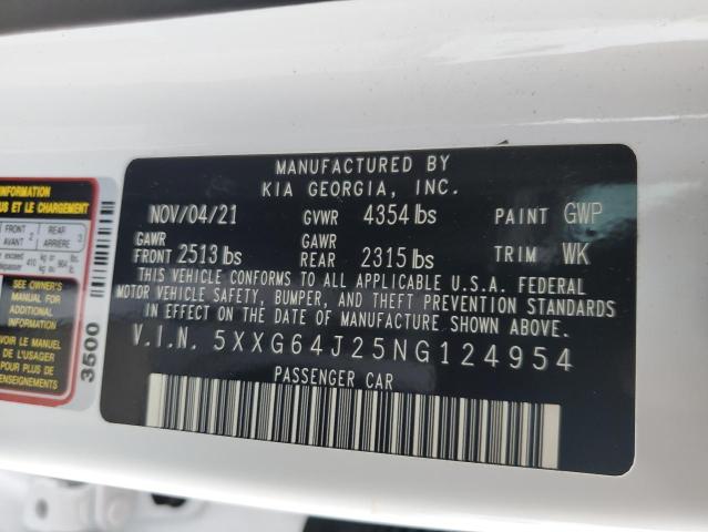 Photo 9 VIN: 5XXG64J25NG124954 - KIA K5 GT LINE 