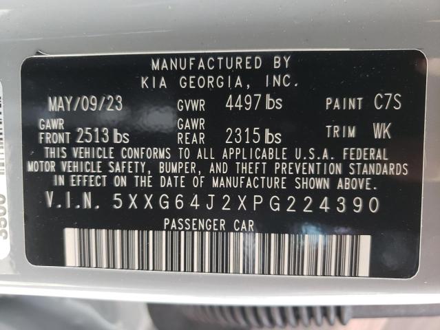 Photo 11 VIN: 5XXG64J2XPG224390 - KIA K5 