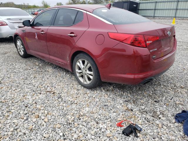 Photo 2 VIN: 5XXGM4A70CG020113 - KIA OPTIMA LX 