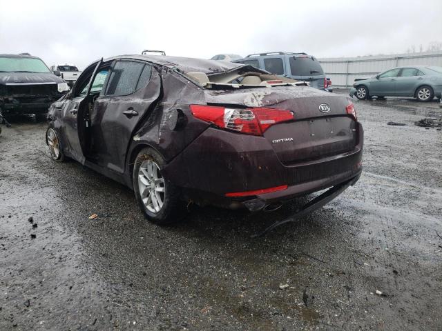 Photo 2 VIN: 5XXGM4A70CG044797 - KIA OPTIMA LX 