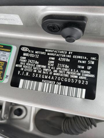 Photo 11 VIN: 5XXGM4A70CG057923 - KIA OPTIMA 