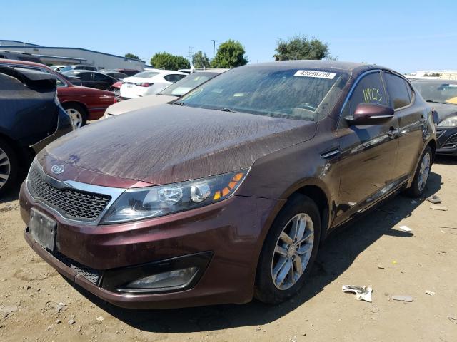 Photo 1 VIN: 5XXGM4A70CG075595 - KIA OPTIMA LX 