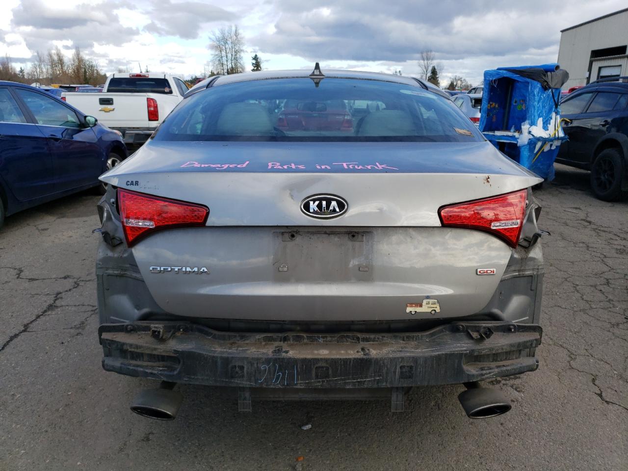 Photo 5 VIN: 5XXGM4A70CG082269 - KIA OPTIMA 