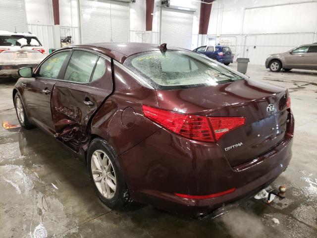 Photo 2 VIN: 5XXGM4A70DG143007 - KIA OPTIMA LX 