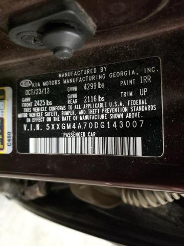 Photo 9 VIN: 5XXGM4A70DG143007 - KIA OPTIMA LX 