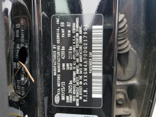 Photo 11 VIN: 5XXGM4A70DG217901 - KIA OPTIMA LX 