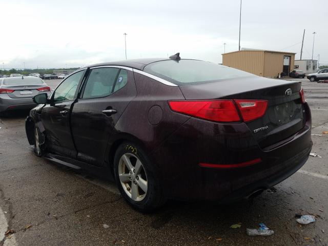 Photo 2 VIN: 5XXGM4A70EG264945 - KIA OPTIMA LX 