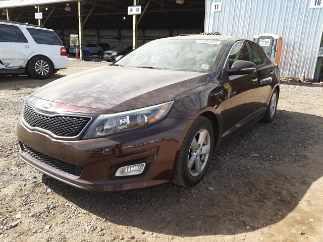 Photo 1 VIN: 5XXGM4A70EG320558 - KIA OPTIMA LX 