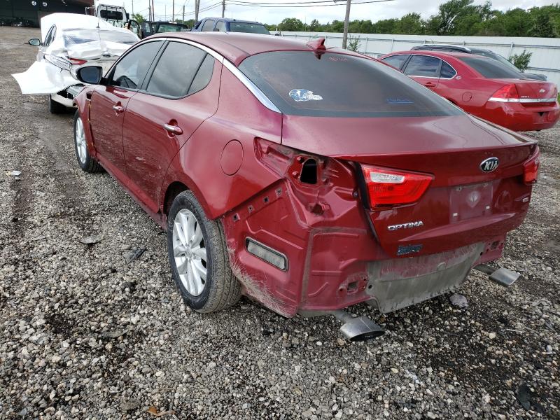 Photo 2 VIN: 5XXGM4A70EG320639 - KIA OPTIMA LX 