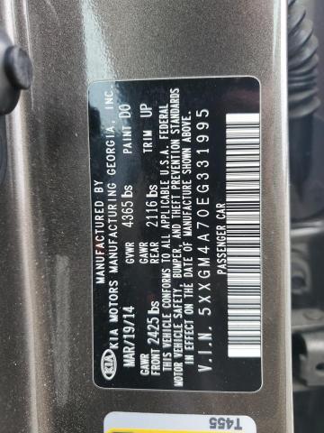 Photo 11 VIN: 5XXGM4A70EG331995 - KIA OPTIMA 